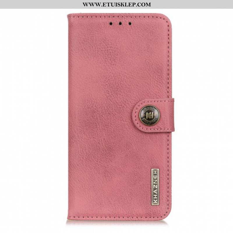 Etui Folio do Oppo A94 5G Imitacja Skóry Khazneh